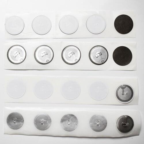 1000pcs UID Stickers Changeable RFID Tags Block 0 Writable 13.56Mhz Proximity Cards Anti-metal Laber Rewritable Copy Clone