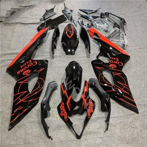 New ABS Motorcycle fairing kit For SUZUKI GSXR1000 K5 2005-06 year red black Bodywork Injection mold 2005-06 fairing
