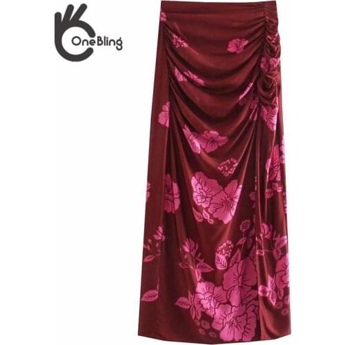 ONEBLING Slit Pencil Skirts