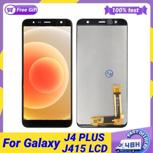 Original LCD Screen for Samsung Galaxy J4+ 6.0'' 2018 J4 Plus J415 J415F J410 LCD Display Touch Screen Sensor J4+ LCD Screen