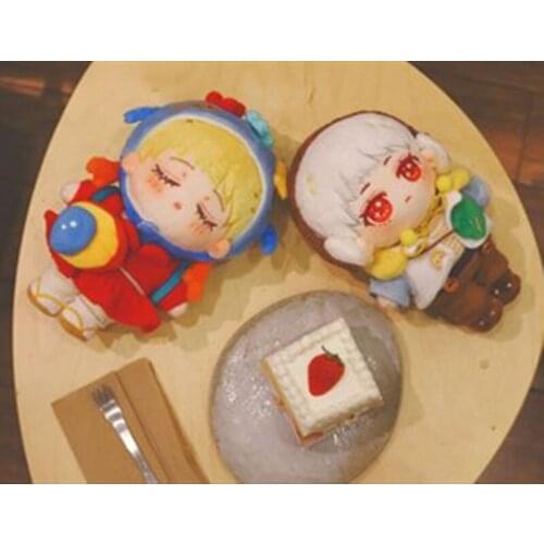 Limit Anime Binary Star No Attributes Kpop Star Plush 20cm Doll Body Toy Clothes Outfit Suit Bags Decor Game Cosplay Props Cute