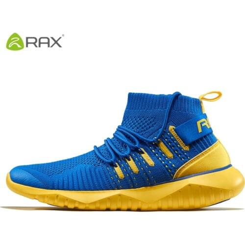 2020 Rax Hiking Shoes For Men Women Breathable Mesh Sock Shoes Outdoor Trekking Walking Mountain Boots Sneakers D0862