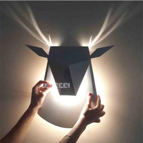 SG-BL002 Nordic Creative Living Room Wall Lamp Bedroom Corridor Simple Modern Personality Lamps Bedside Wall Lamp 110V-240V 12W