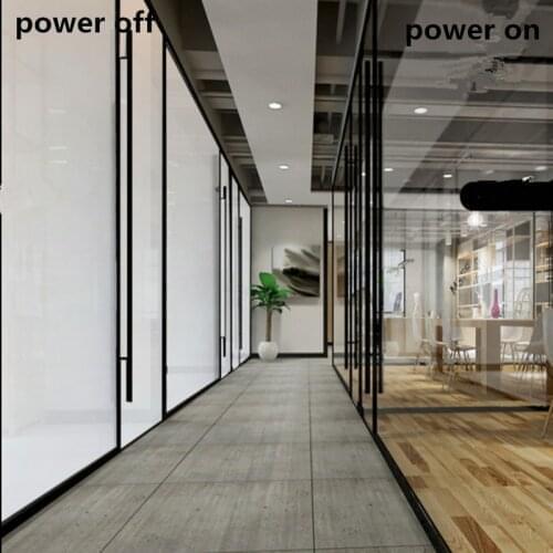 2pcs 46.2x101.5cm PDLC Smart Tint Window Pravicy Film Smart Window Tint Electrochromic Film Switchable Glass Vinyl