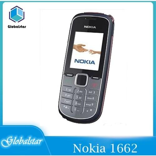 Nokia 1662 Refurbished mobile phones Original Unlocked cell phones 2G 1.8 inch phone Cheap Good Fast delivery