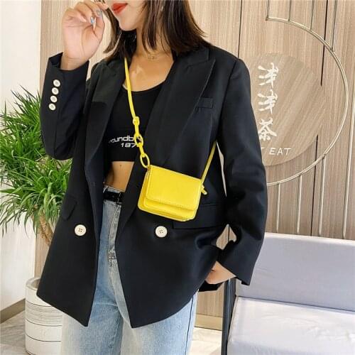 Women Summer Lady Shoulder Handbag Female Fashion Mini PU Leather Cross Body Chain Shoulder Small Bag Messenger Bag