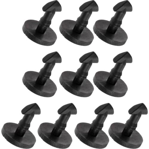 10pcs Auto Clip Rear Bumper Tow Cover Clips for LR Freelander 2 Discovery 3/4 Range Rover Sport 05-09 DYR500010 77HF