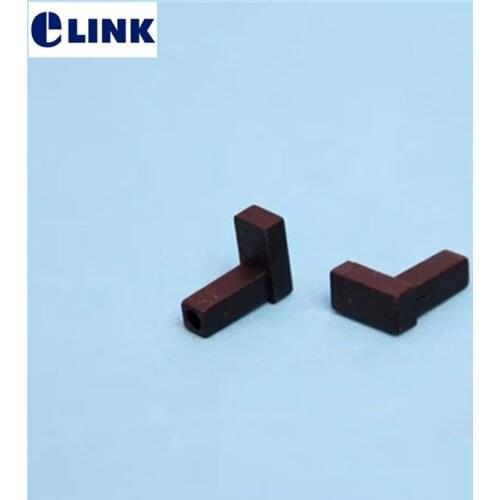 100pcs Simple LC dust cap for SFP+XFP BD optical module protective cover for ftth transceiver soft silicone free shipping ELINK