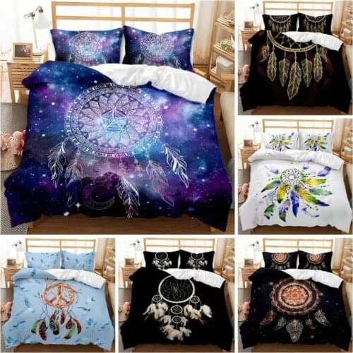 3D Digital American Printing Bedding Set Bohemian Quilt Cover