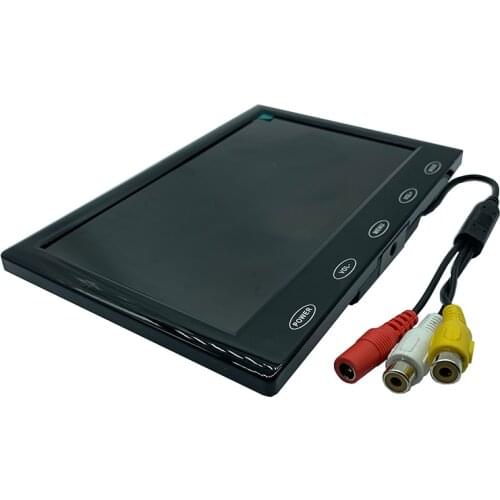 7'' 7inch TFT LCD Display Color TFT Monitor Video + AV Cable DVD VCR 800 x 480