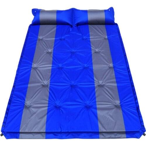 Automatic double inflatable cushion can be spliced picnic mat outdoor camping tent sleeping mat Надувной спальный коврик
