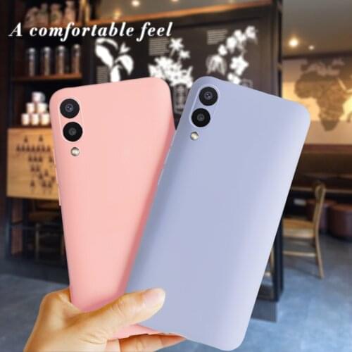 Candy Color Phone Case For Samsung Galaxy A02 Case Soft TPU Back Cover For Samsung A02 A022F A 02 A02S A025F Silicone Bumper