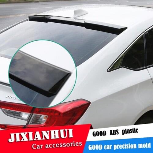 For Accord ROOF Spoiler 2018-2019 Honda Accord ZSK ROOF Spoiler ABS plastic Material Car Rear Wing Color Rear Spoiler