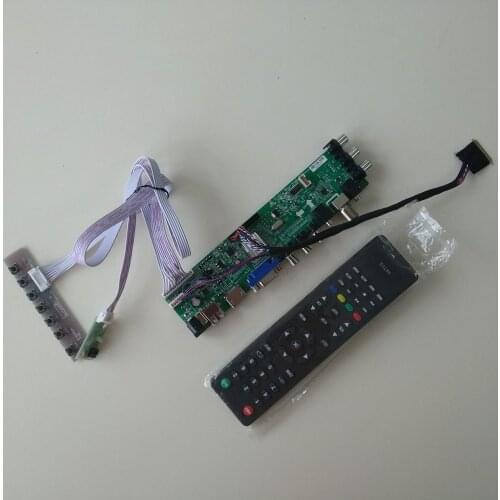 Kit for LP156WH2(TL)(Q1)/N156BGE-LB1 DVB-T signal LED TV VGA USB HDMI AV 40pin LVDS Controller board 1366X768 15.6" 3363