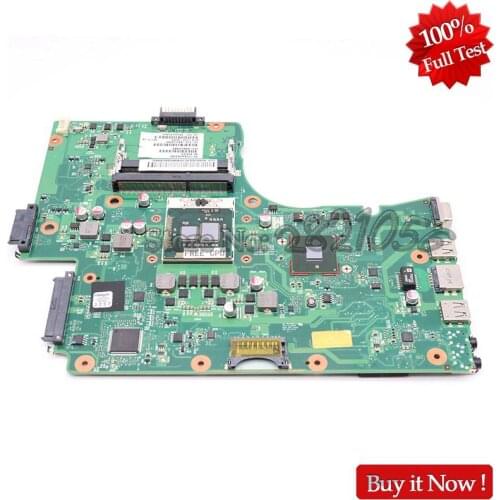 NOKOTION V000225000 Mainboard For TOSHIBA Satellite C655 C650 Laptop motherboard 6050A2355202 HM55 DDR3 Free cpu Fully tested