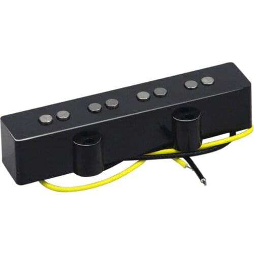 Open Style Alnico 5 JB J Bass Pickup For 4 String JB Bass Replacement, Neck Or Bridge Position