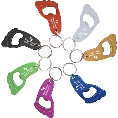 Baby growth Memorial Engraved Infants Bathing Gift Newborn Personalized Baby Shower Wedding Souvenirs Carving Beer Bottle Opener