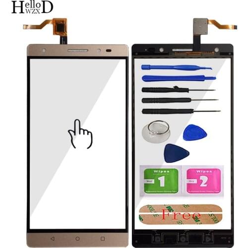Mobile Touch Screen Front For Lenovo PHAB 2 Plus Touch Screen Front Glass Digitizer Panel Sensor TouchScreen Adhesive Tools