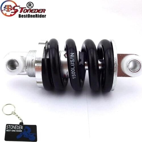 STONEDER Minimoto Rear Chock Suspension Spring 100mm 1500lbs For 47cc 49cc Chinese Mini Moto Kids Pocket Bike 2 Stroke