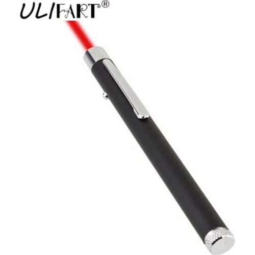 ULIFART 10PCS/Lot 5mW 532nm Green Red light Laser Pen Beam Laser Pointer Pen For SOS Mounting Night Hunting teaching Xmas gift