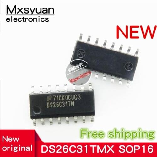 10pcs~100pcs/lot DS26C31TM DS26C31TMX DS26C31 SOP16 New original In stock