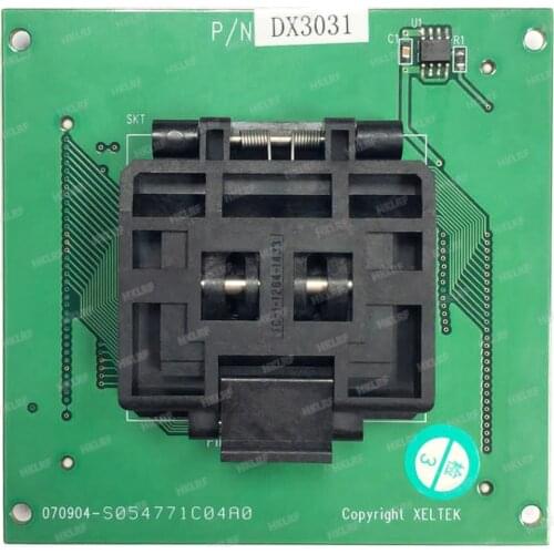 100% Original DX3031 Xeltek QFP128 adapter For Xeltek SuperPro 6100 6100N Programmer Free shipping