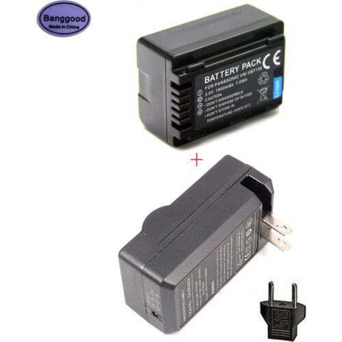 New 3.6V 1950mAh VW-VBT380 VW VBT380 VWVBT380 VW-VBT190 Camera Battery For Panasonic HC-V770 HC-V800 HC-V380 HC-V260 HC-V380GK
