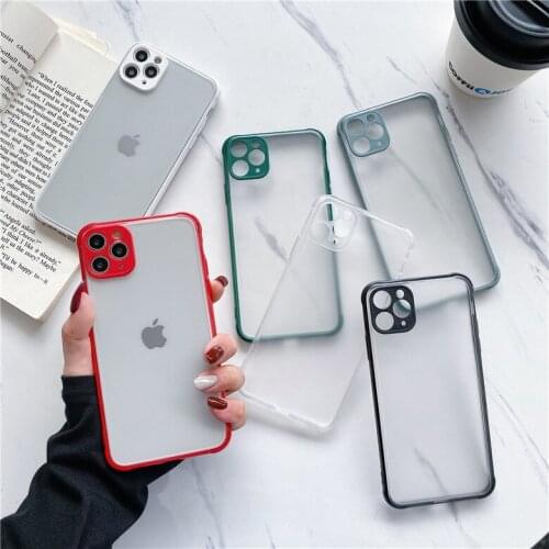 TPU+PC 2 in 1 Phone Case For iphone 12 mini 11 Pro Max X XS XR Lightweight comfortable Cover For iphone 12 Pro max Couqe