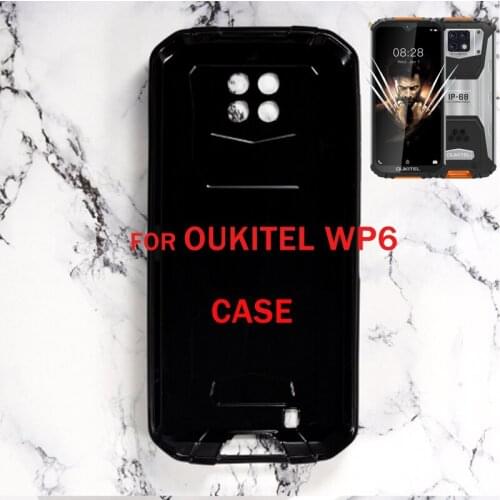 For Oukitel WP6 Case Fundas Silicone Back Pudding White Cover For OukitelWP6 Phone TPU Soft Shell Capa Coque Cases 6.3 Inches