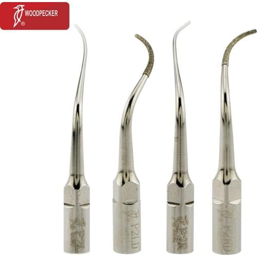 Woodpecker Dental Ultrasonic Scaler Tips Periodontal P2L P2R P2LD P2RD Fit EMS UDS