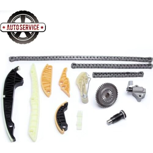 New 06H 109 467 AH 13PCS Timing Chain Tensioner Kit For Audi A3 A4 A5 A6 Q5 TT VW Jetta Golf Passat SKODA SEAT 2.0T 06H109469AP