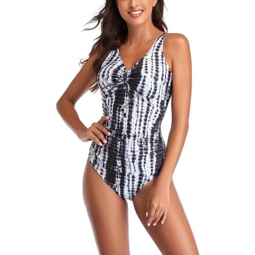 Sexy Women Swimsuit Solid Color Spaghetti Straps Bikini V Neck Sleeveless Swimwear High Waist Summer Bathing Suit Beachwear