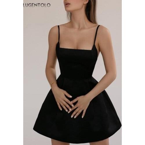 Lugentolo Red Summer Dresses
