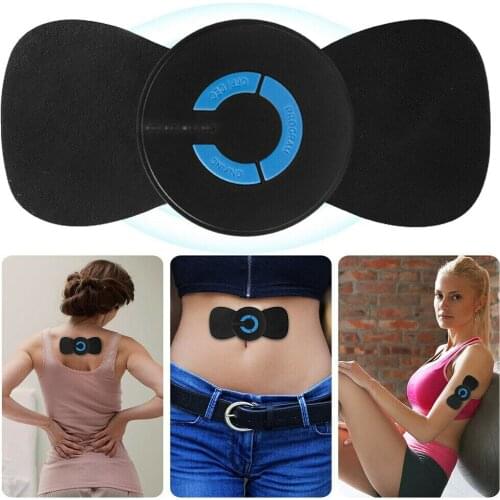 Mini Electric Neck Massager Portable Neck Shoulder Pain Relief Massage Back Massager Patch Vibration Muscle Relaxation