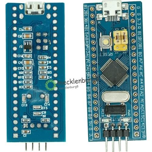 STM32F103C8T6 ARM STM32 Cortex-M3 Minimum System Development Board Module With Crystal For Arduino 72MHz Mini USB