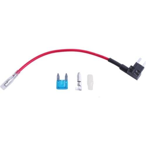 Newest 1 Set Micro Mini Blade ATM Fuse Adapter Dual Circuit Adapter Holder For Car Auto