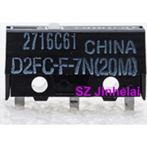 20pcs OMRON D2FC-F-7N(20M), D2FC-F-7N(20M)(OF) Authentic original BASIC SWITCH,Mouse Micro switch