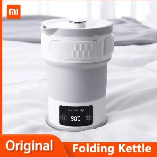 Xiaomi Portable Folding Kettle Smart Temperature Control Food Grade Material Kettle Adaptation Voltage for Business trip touris