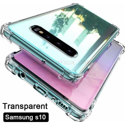 Shockproof Silicone Phone Case For Samsung Galaxy S10 S20 S8 S9 plus S10e Cases For Samsung S8 Note 8 9 20 Ultra Plus Back Cover