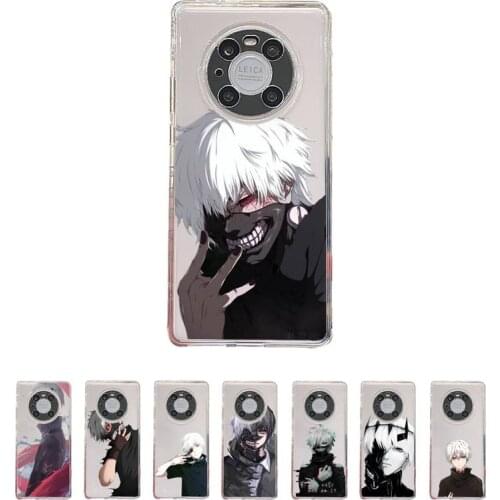 Tokyo Ghoul Phone Case Transparent For Huawei enjoy 20 10 9 8 7 S SE E C Z pro plus lite Soft TPU Clear Mobile bags