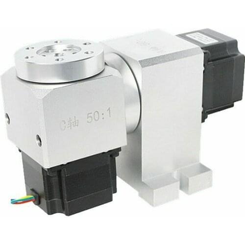 Harmonic Drive Reducer CNC 4th 5th A B Rotary Axis Speed Reducing Ratio 50:1 Rotation Axis CNC Machine Part Tools