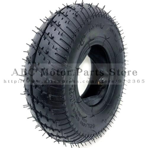2.80/2.50-4Tire with Inner Tube 2.80/2.50-4 fits Gas / Electric Scooter ATV Elderly Mobility Scooter Motorcycles bikecle