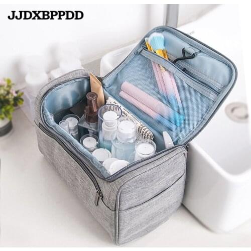 Toiletry Bag Makeup bag Cheap Women Bags Men Large Waterproof Nylon Travel Cosmetic Bag Organizer Case Necessaries Make Up Wash