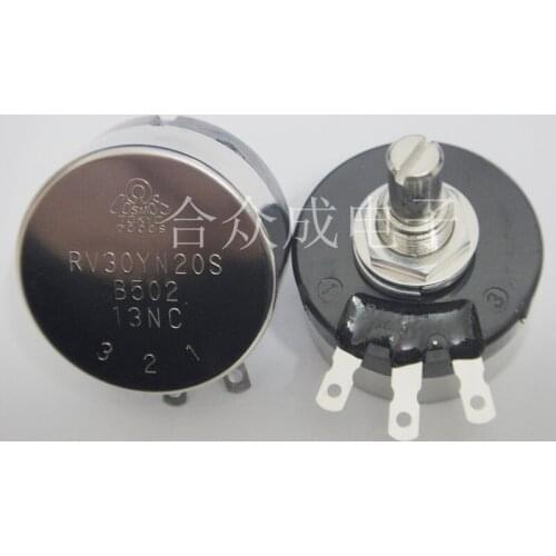 TOCOS TOKYO RV30 RV30YN RV30YN20S B102 1K B1K RV30YN20SB102 potentiometer single ring shaft 20mm switch