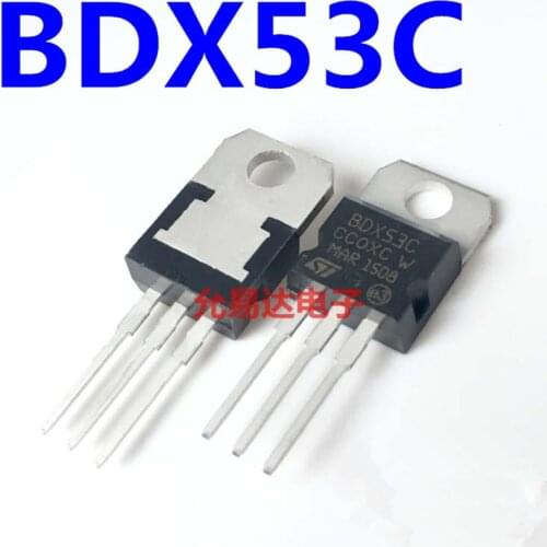 10PCS Transistor BDX53C TO-220