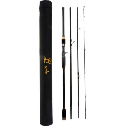 Fishing Rod Sea River Lake Fishing Pole Device Casting Rod 4 Pieces Lure Rod