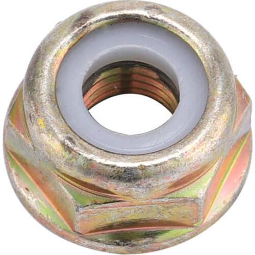 Universal M10x1.25 Left Hand Thread Blade Nut Replacements Brush Cutter Trimmer Accessories Trimmer Blade Nut Left Hand Thread