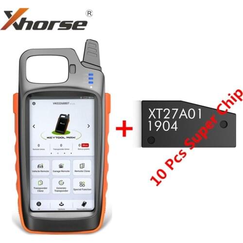 Xhorse VVDI KEY TOOL MAX Remote and Chip Generator Plus 10 Pcs Xhorse VVDI Super Chip XT27A01 XT27A66 Chip