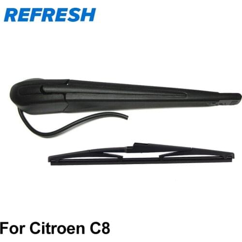 REFRESH Rear Wiper Arm & Rear Wiper Blade for Citroen C8 14" 2002 2003 2004 2005 2006 2007 2008 2009 2010 2011 2012 2013
