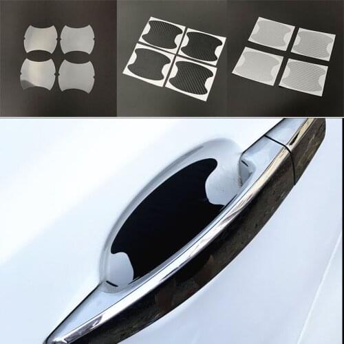 4pcs/Lot Car Handle Protection Sticker For LADA Vesta Granta 1300 Niva Samara Signet Priora Kalina Safarl largus vaz XRAY 2110